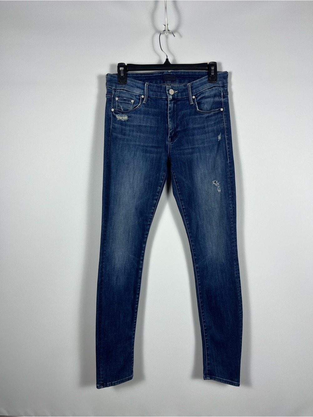 MOTHER “The Looker”Skinny Jeans In Dark Graffiti Size 27 Inseam 29”